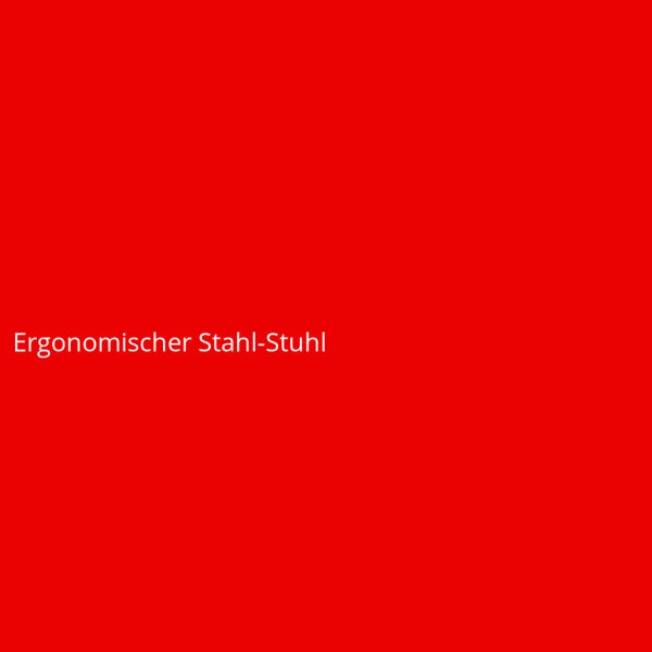 Ergonomischer Stahl-Stuhl