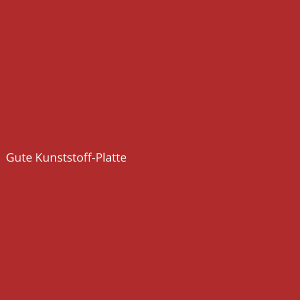 Gute Kunststoff-Platte