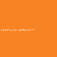 Kühner Gummi-Briefbeschwerer