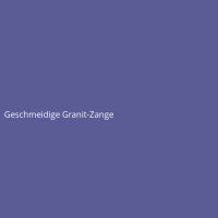 Geschmeidige Granit-Zange