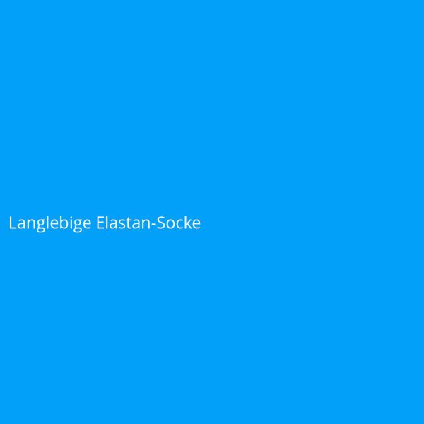Langlebige Elastan-Socke