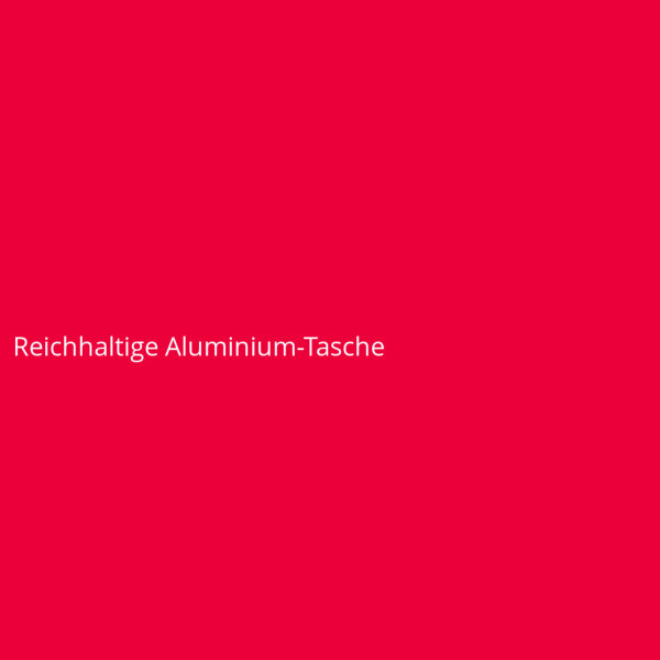 Reichhaltige Aluminium-Tasche