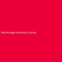 Reichhaltige Aluminium-Tasche