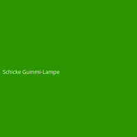 Schicke Gummi-Lampe