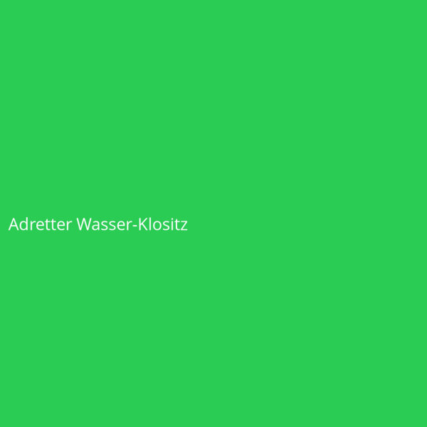 Adretter Wasser-Klositz