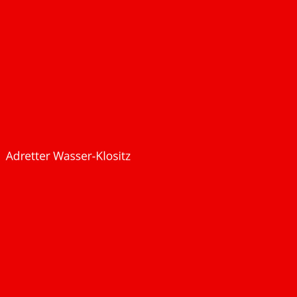 Adretter Wasser-Klositz